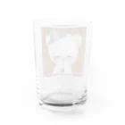 雑貨屋みちゴローの楽しくやろうぜ Water Glass :back