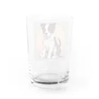 Very Kawaii CreationsのMoon dog Water Glass :back
