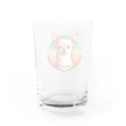 ちわわんのチワワン Water Glass :back