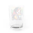 クリエイトクエストのバイク×バーニーズマウンテンドック Water Glass :back