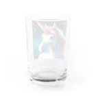 kanonmtの魅惑のユニコーン Water Glass :back