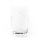 MASUHIRO の うまいのなんの！のうまいのなんの！ロゴ Water Glass :back