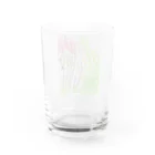 Haz&Joe art productsのあたたかいひ Water Glass :back