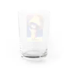 クマのおつまみ777のマロンちゃん Water Glass :back