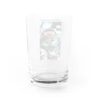 hekikiの旅立つ宇宙猫 Water Glass :back