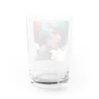 たてっぴのショップのボブカットのアイドル Water Glass :back