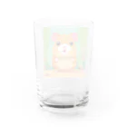 cleargのハムスター大好き Water Glass :back