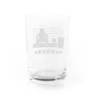 MOONの紳士サウナ連合シリーズ Water Glass :back