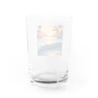 Luminaのラストウェーブ Water Glass :back