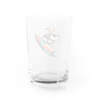 ロケットうさぎのロケットうさぎ　ミッション遂行 Water Glass :back