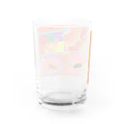 ぴくちゃー55の大好き Water Glass :back