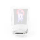 mmmzKのjellyfish_ネオン Water Glass :back