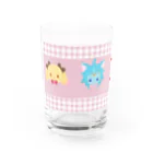 うちゃびっとやさん。の【usabit】けもびっとpink2 Water Glass :back