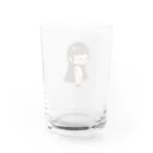 ゆーちゃんのおえかきの鶴の恩返し(鶴ちゃん) Water Glass :back