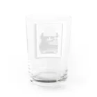 くろぼんのタイプライター Water Glass :back