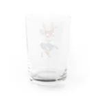 ぱんだまんのキュートな小鹿ダンス Water Glass :back