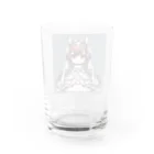 干支シティの午の花嫁 Water Glass :back