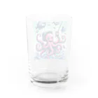 SKY&Dのタコが釣り Water Glass :back