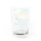 どうぶつやのハワイ　サーフィン Water Glass :back