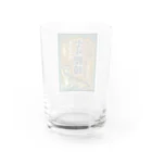 office SANGOLOWの朝鮮平壌駅前 まる永謹製 小とら饅頭 Water Glass :back