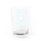 kuma310のカワイイ歯のキャラクターが登場！ Water Glass :back