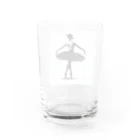 ポロムのおみせの私はバレリーナ Water Glass :back
