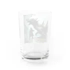 だまショップ@子ども向けの闇属性っぽい恐竜くん8号 Water Glass :back