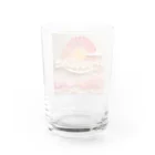 クロスクリエイティブの美ら島のサンライズ Water Glass :back