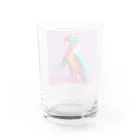 SUNAPPYのオウムの新しいファッションデザイナー Water Glass :back