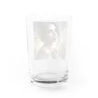 癒しのひろばの癒し Water Glass :back