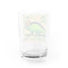 MICK_Aのカメレオンカメレオン Water Glass :back