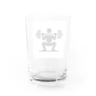 KIKiのバーベルスクワット Water Glass :back