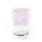 shell_hutの闇夜の中、主人公が追手から逃げるために猛スピードで運転している車 Water Glass :back