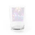 white-Stoneのフィットネスベア Water Glass :back