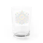 saqui.comのパステルカラーのインド柄 Water Glass :back