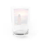 241028mada-mumeinadezaina-の女性の後ろ姿 Water Glass :back