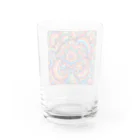 saqui.comのカラフルなインド柄 Water Glass :back