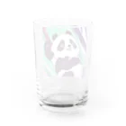 カラフルパンダズのパステルパンダちゃん Water Glass :back