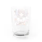 ironanoの【#いろなの】見習いパティシエ Water Glass :back