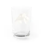 魅螺驅琉工房のおやこありくい Water Glass :back