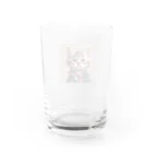 machaの猫友クラブ Water Glass :back