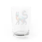 macchonのガラス猫02 Water Glass :back