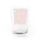 SHIMIZUの和花柄 Water Glass :back