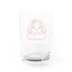 TUKUMOのビーグル犬　つくも Water Glass :back