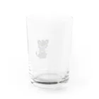 黒豹のとんでもないストアの【公式】黒豹/朝倉未来とんでもない解説チャンネル 限定グッズ Water Glass :back