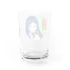 CASPROSTORESのYouTubeアニメ『俺ドル』LINEスタンプキャラグッズ きょんきょんB Water Glass :back