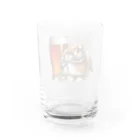 bottaの可愛いウサギ(垂れ耳ビール)カラー03 Water Glass :back