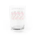 Dog promのじいじプレゼント Water Glass :back