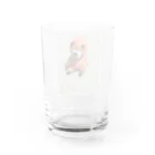 ポメラニアンのアリスくんの謎の生き物 Water Glass :back