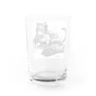 cray299の闘う猫メイド🐾5 Water Glass :back